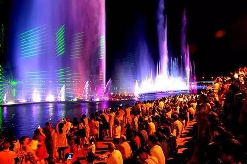音乐喷泉视频,音乐喷泉演绎梦幻视听盛宴