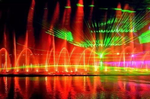 音乐喷泉视频,音乐喷泉演绎梦幻视听盛宴